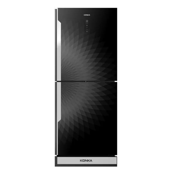 KONKA Refrigerator KRT-315EIGB Black Diamond, Upper Freezer (315 LTR) price in Bangladesh 