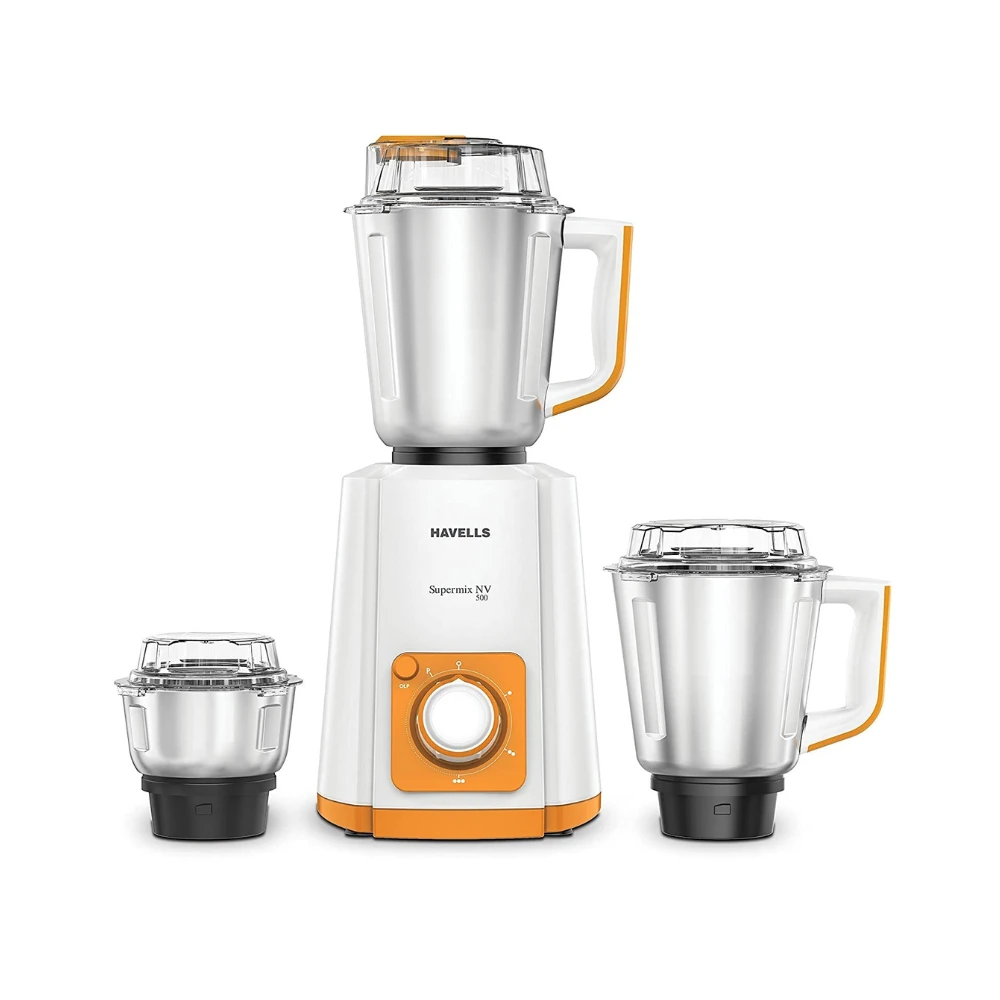 Havells Super Mix NV 500-Watt Mixer Grinder (Orange) price in Bangladesh 