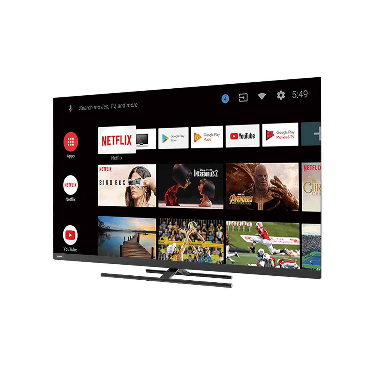 Haier H55S6UG PRO-55" Bezel Less 4K Google Android TV price in Bangladesh 