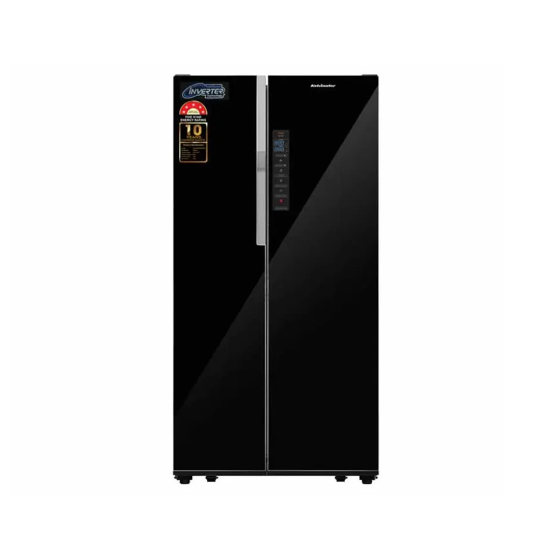 Kelvinator 590 Liter Inverter Side by Side Glass Door Refrigerator KHV-590NFSBS2 price in Bangladesh 