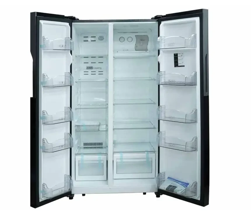 Kelvinator 590 Liter Inverter Side by Side Glass Door Refrigerator KHV-590NFSBS2 price in Bangladesh 