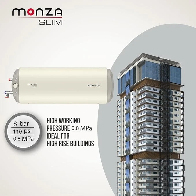 Havells Geyser MONZA Slim 15 Ltr Horizontal price in Bangladesh 