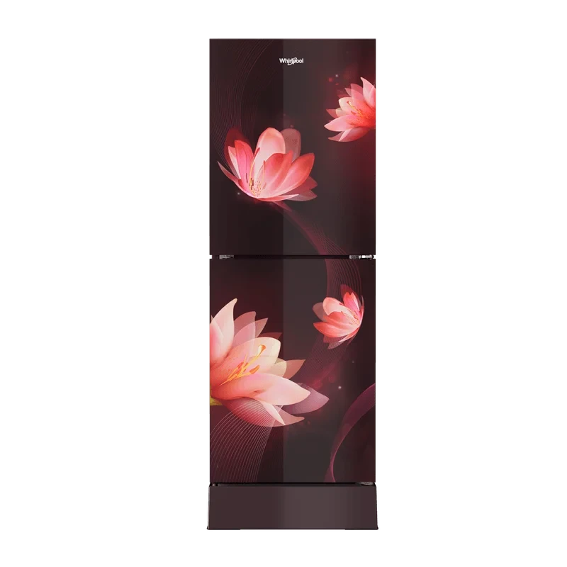 Whirlpool Fresh Magic Pro 236L Florina Red Refrigerator 