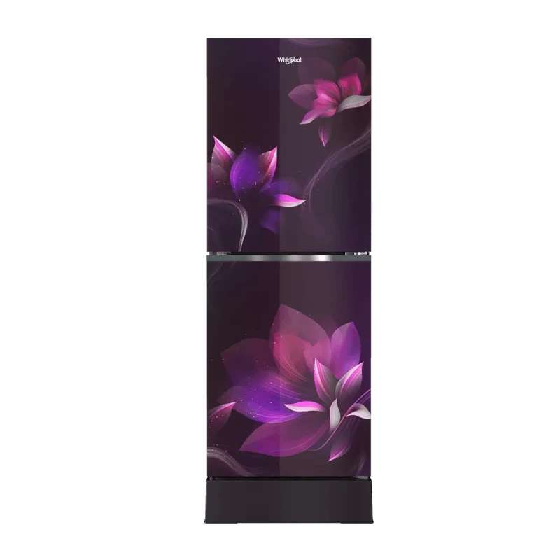 Whirlpool Fresh Magic Pro 257 Ltr Inverter Floret Purple Refrigerator 