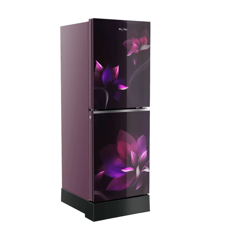 Whirlpool Fresh Magic Pro 257 Ltr Inverter Floret Purple Refrigerator 