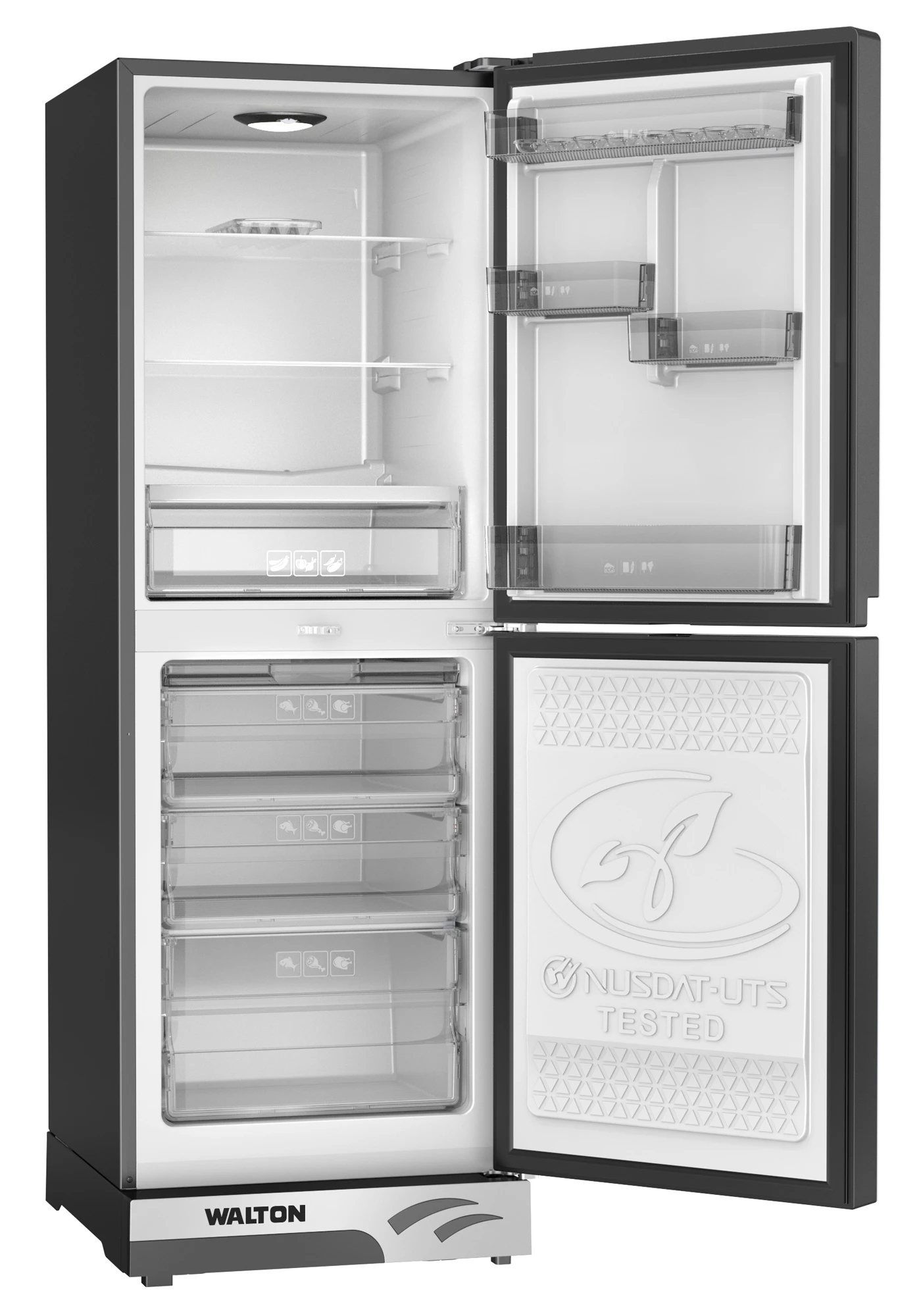 Walton WFE-3C3-GDEN-XX Direct Cool 333Ltr Refrigerator 