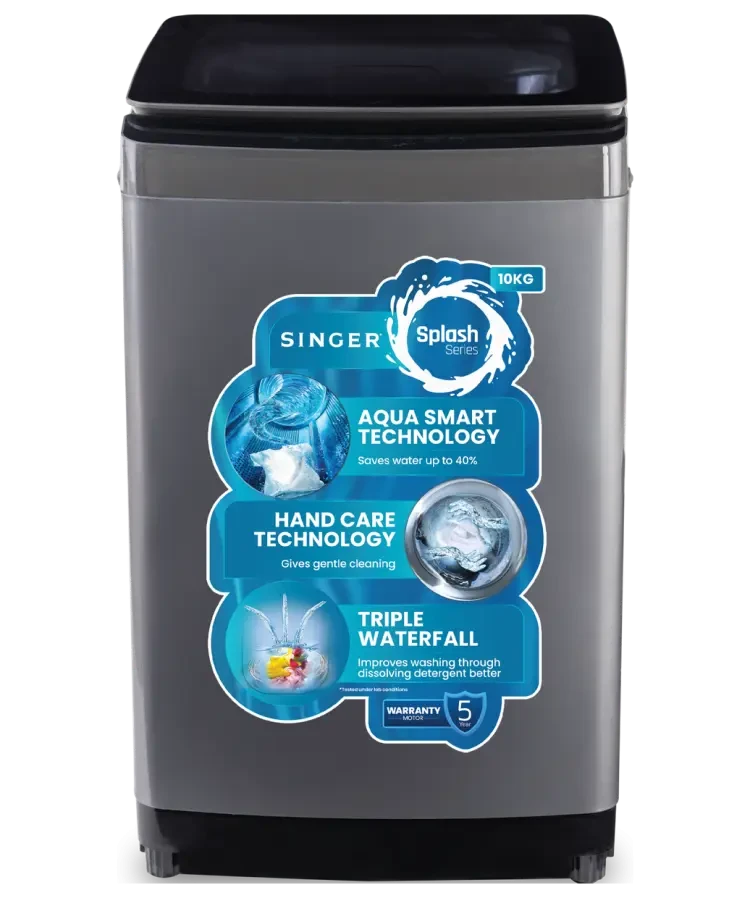 Singer S300ATL100ISMJG1 Top Load 10 KG Washing Machine 