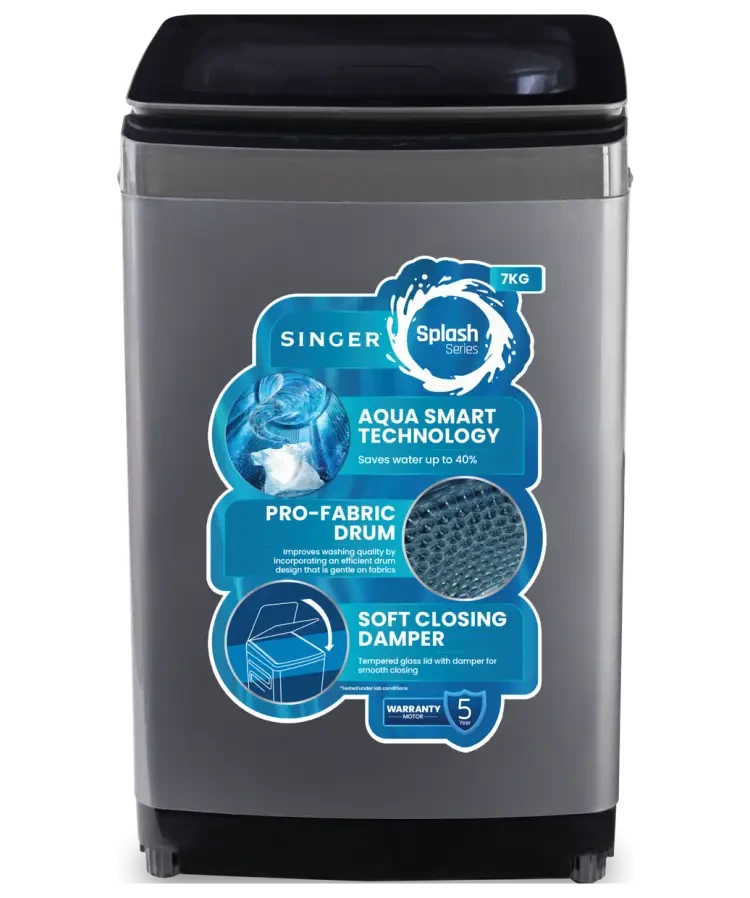 Singer S300ATL70ISMJG1 Top Load 7 KG Washing Machine