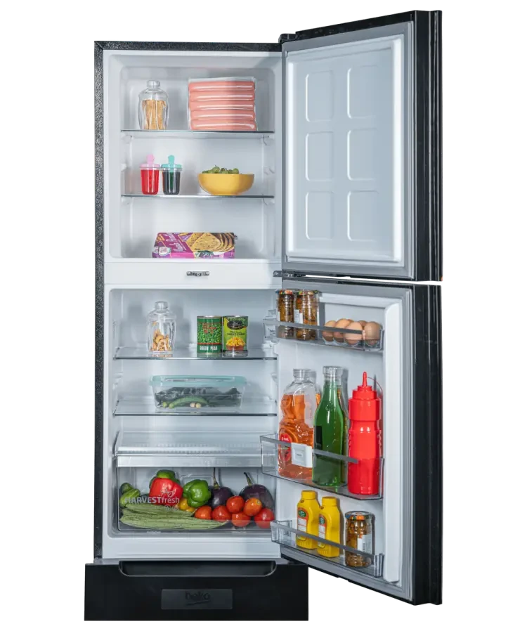 Beko FTDS23ZBG Top 231L Mount Refrigerator Black 