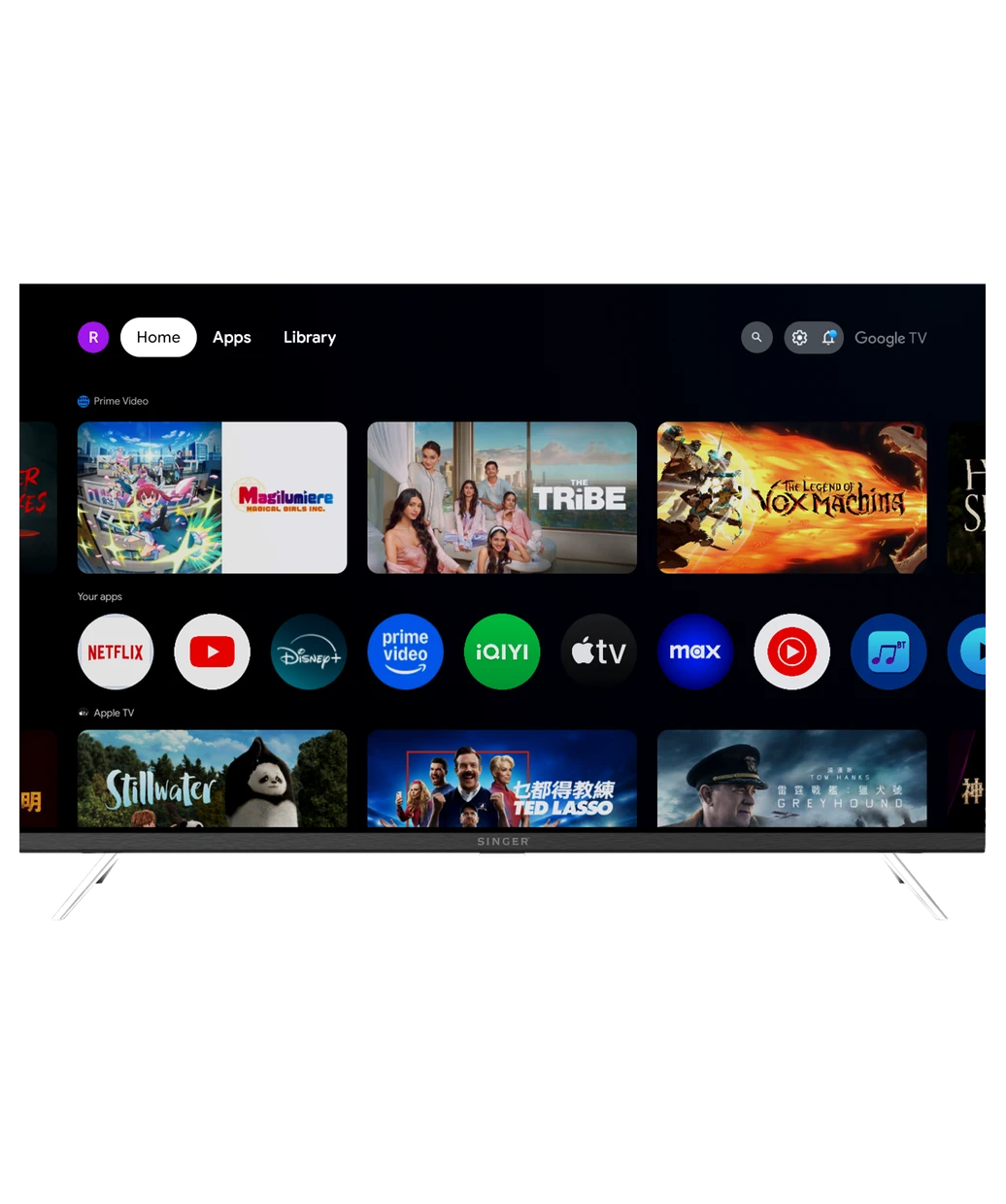 Singer 32 Inch Frameless Google TV | 32GD6100TV 