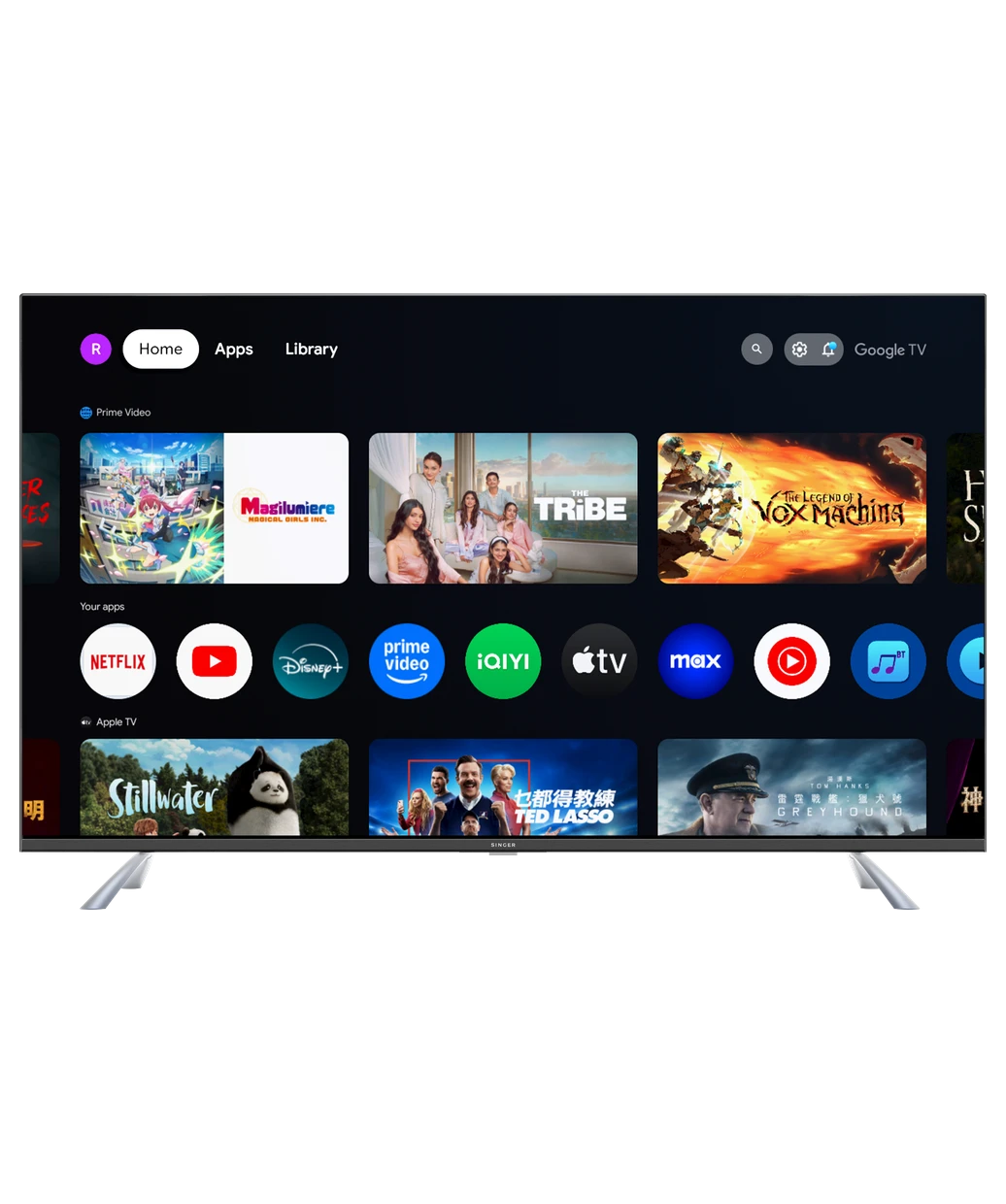 Singer 43 Inch Frameless Google TV | SLE43GP5000TV 