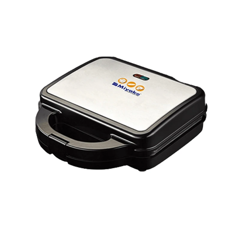 Miyako SM-826 3-in-1 Sandwich-Grill and Waffle Maker 