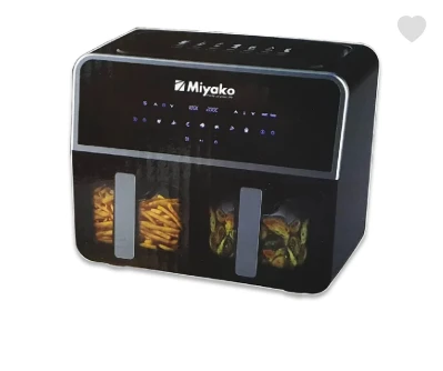 Miyako AF-4590 9Ltr 1700W Double Chamber Air Fryer 