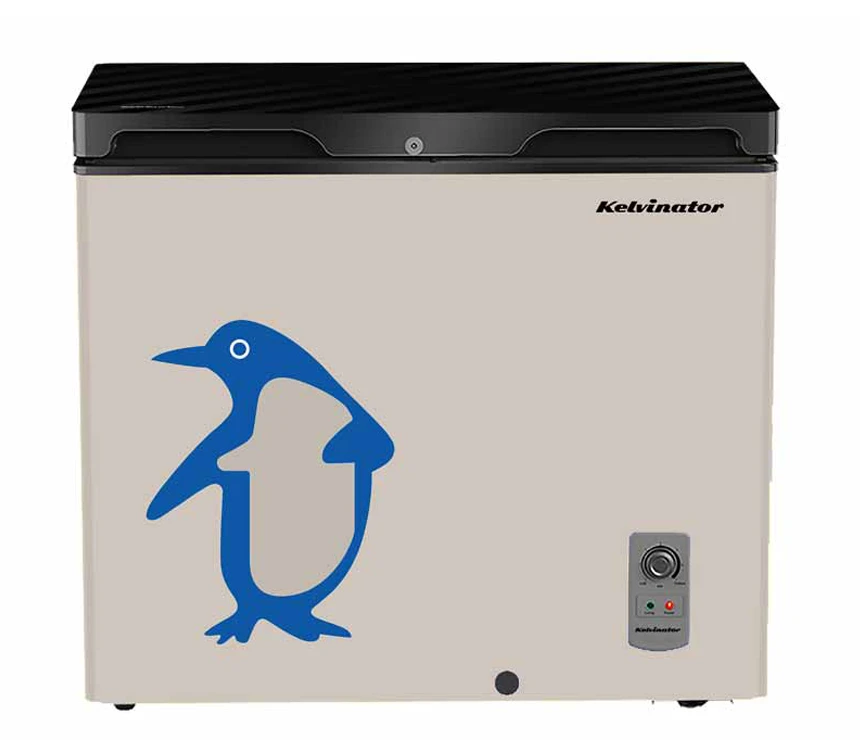 Kelvinator KCCF-225DFG 225L Chest Freezer Glass Door Frost 