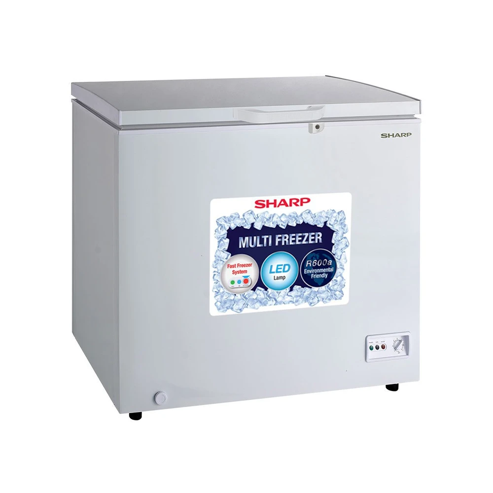 Sharp Freezer SJC-218-WH 220 Liters - White 