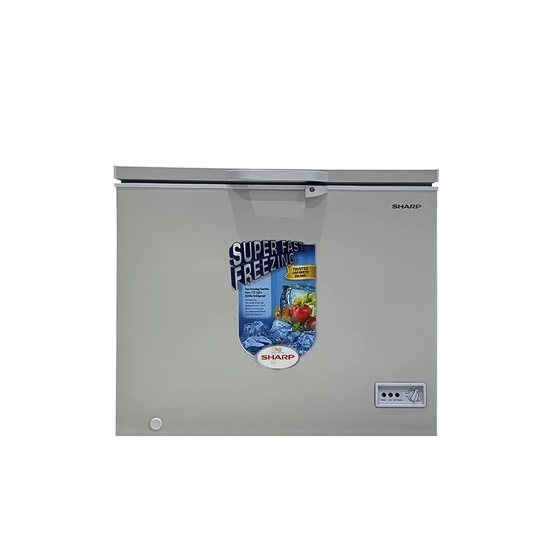 Sharp SCF-K250X-SL2 190 Liter Chest Freezer Silver 