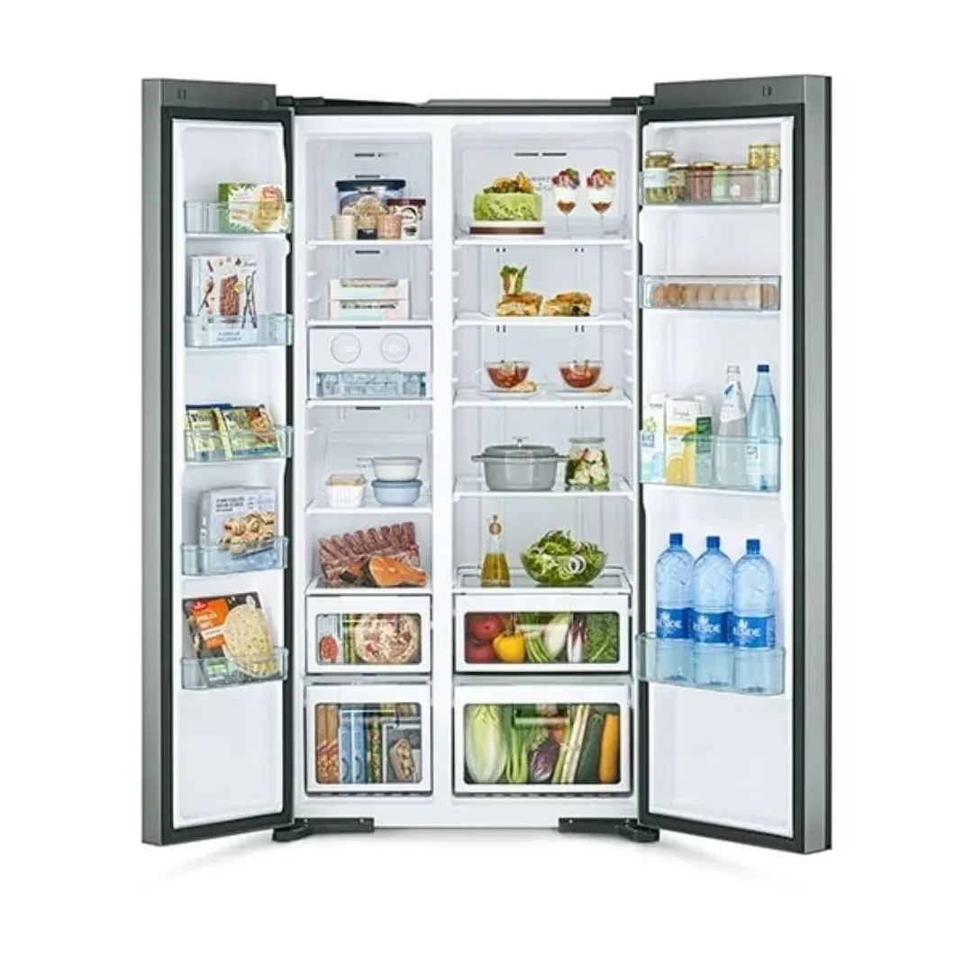 Hitachi RS800PB0-KD-GBK Side By Side 641 Liter Refrigerator 