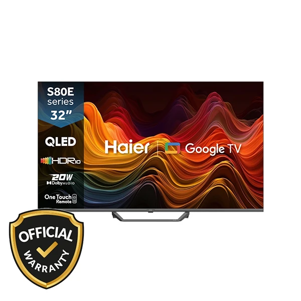 Haier H32S80GFX 32 Inch QLED FHD Google TV 