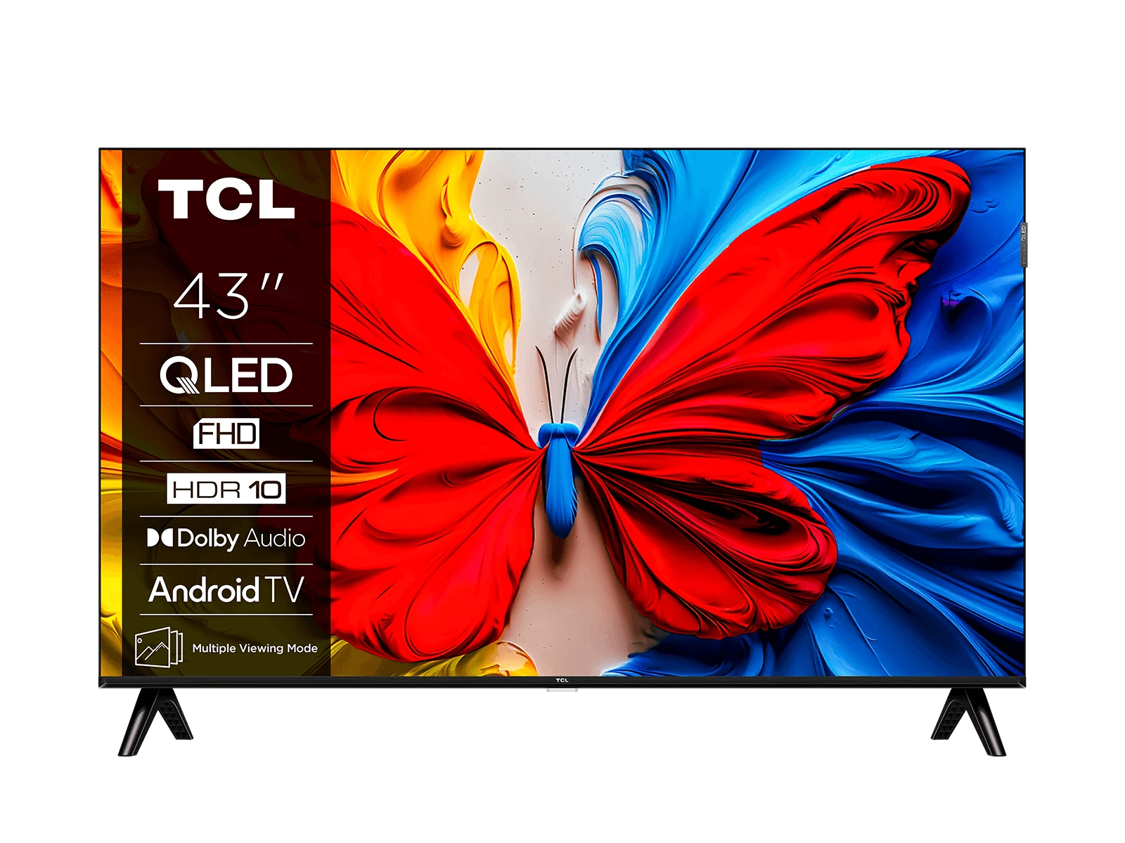 TCL 43S5K 43-Inch FHD Smart QLED Google TV 