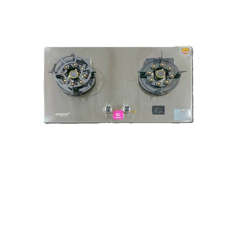 Franco Gas Stove IMPRIAL SS LPG/NG - Granite with Stainless Steel 