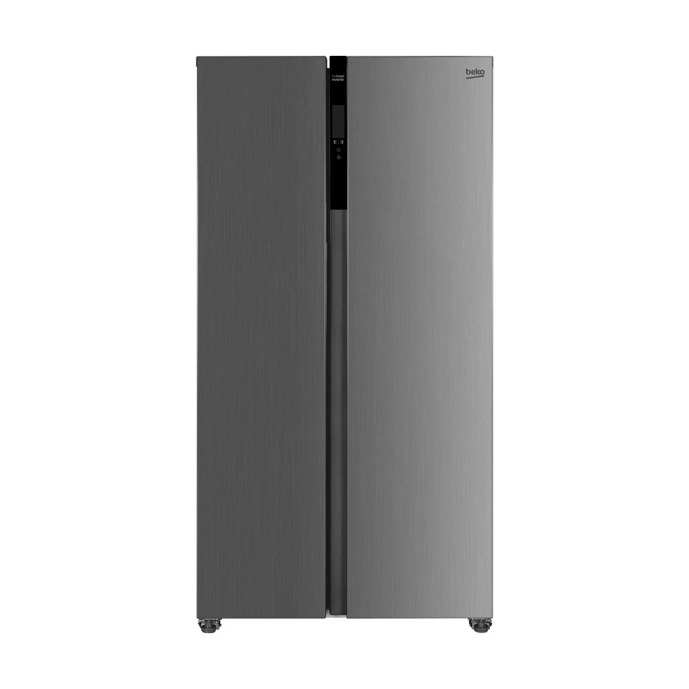 Beko B1RGNS44HXPI Side by Side 436Ltr Inverter Refrigerator | Silver 