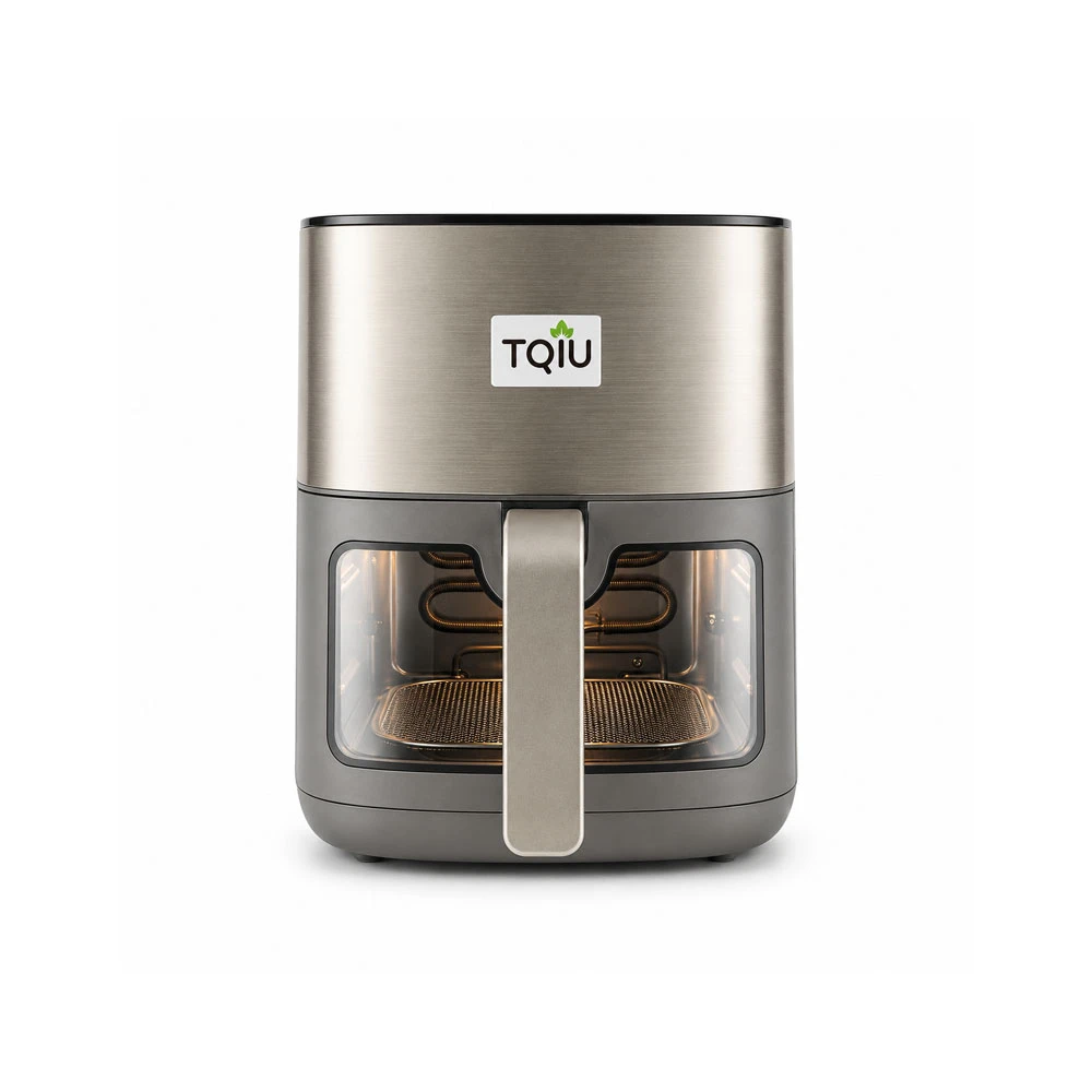 TQIU S2 6L Digital Control Panel Double Heating Air Fryer 