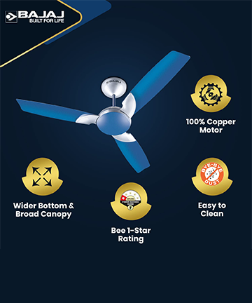 Bajaj Ceiling Fan Harrier NXG 48 Inch price in Bangladesh 