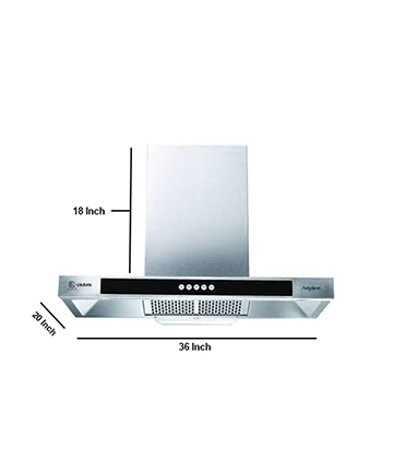 RFL Chimney Hood Grand SS 36 Inch Auto Clean - 828104 price in Bangladesh 