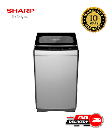 Sharp Full Auto Washing Machine ES-X858 | 8.0 KG - Dark Silver price in Bangladesh 
