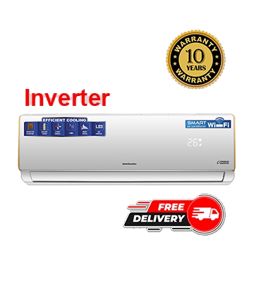 Kelvinator 2 TON Smart WiFi Inverter Air Conditioner KSV-24TPINV-SW price in Bangladesh 