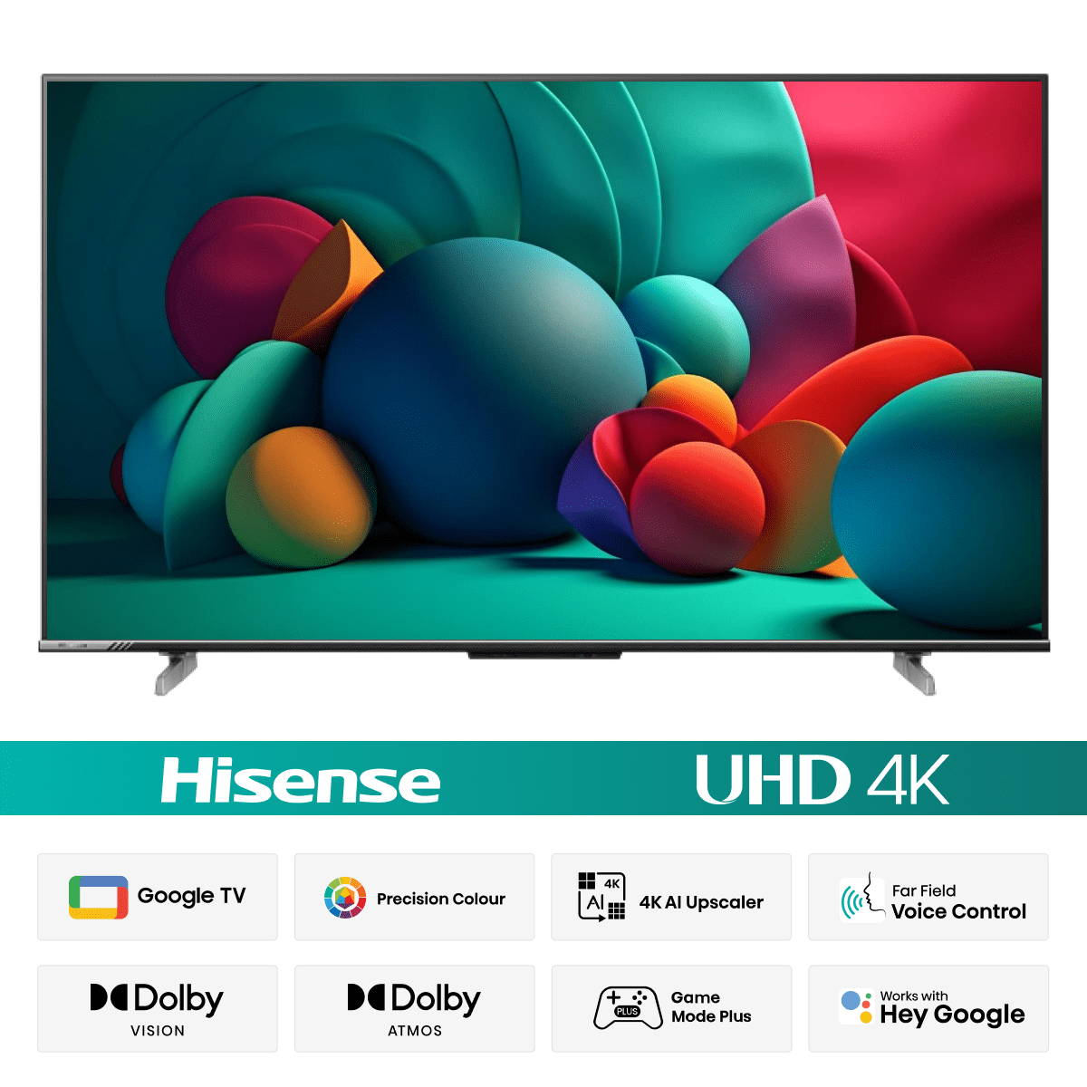 Hisense 43A6F3 43" Smart Android 4K UHD Google TV price in Bangladesh 