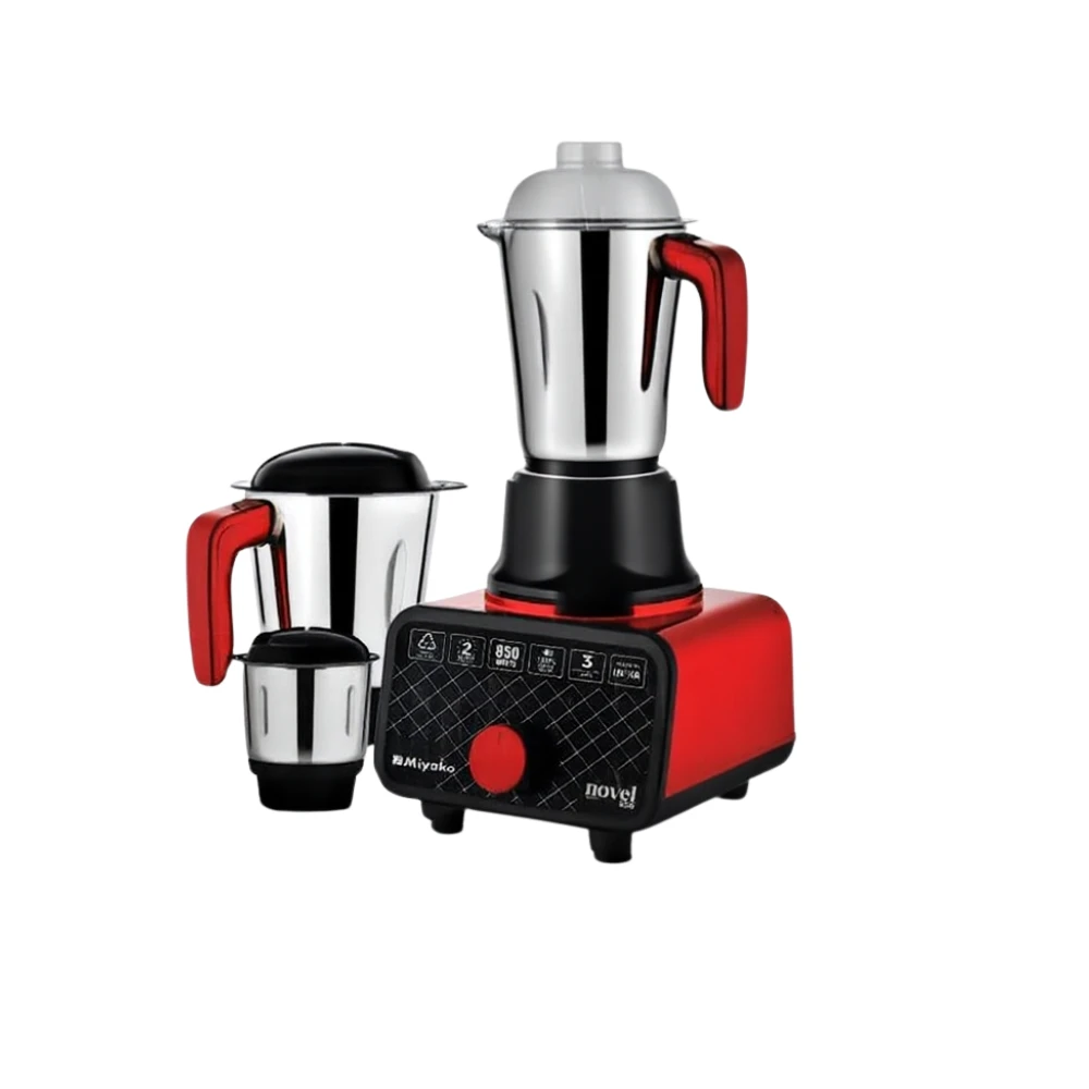 Miyako 3 in 1 Blender & Mixer Grinder Novel 850 Watt