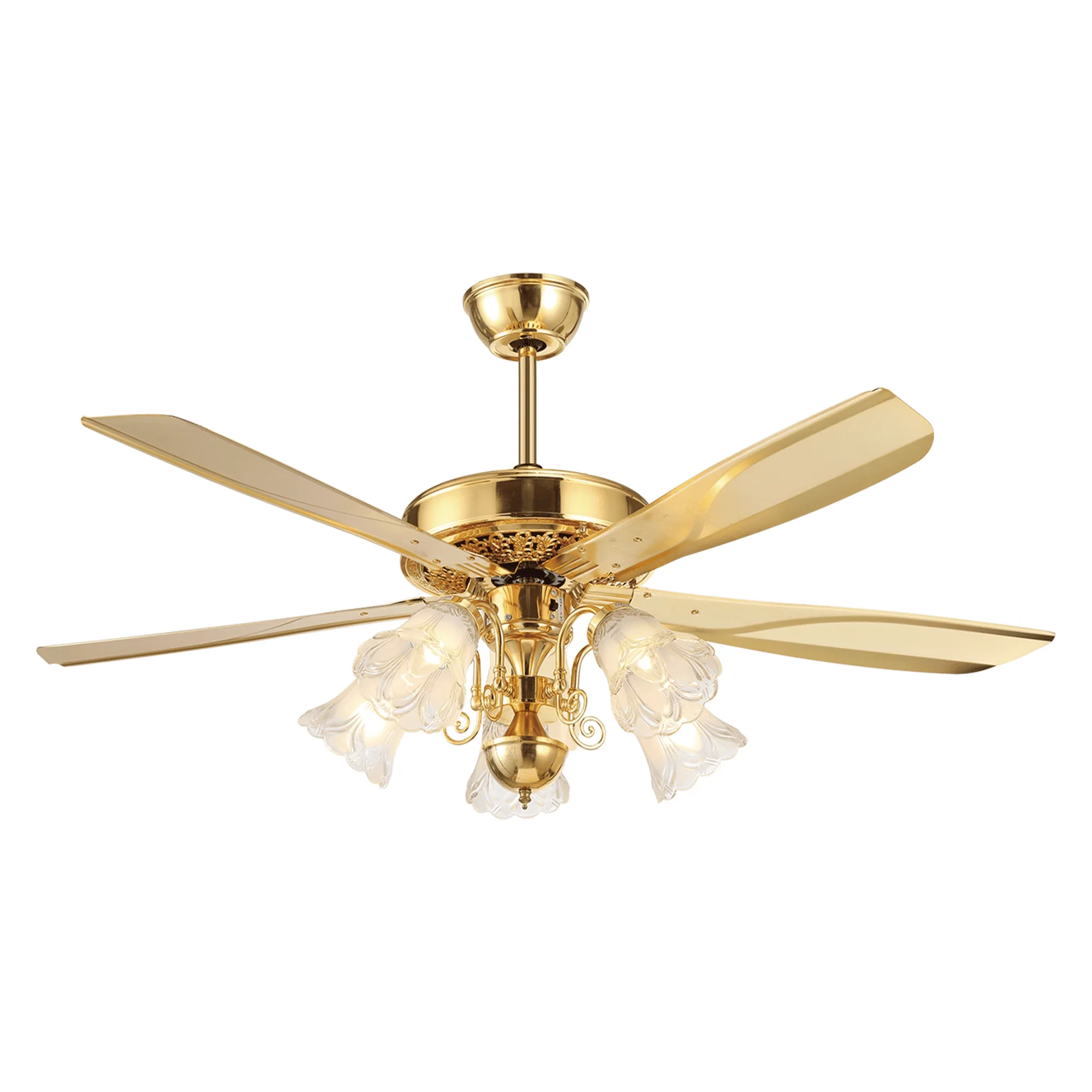 Qulik Luxoria UL 52" Remote Control Under-light Ceiling Fan