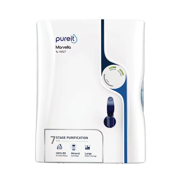Unilever Pureit Marvella Slim RO+UV+MF | 8 Liters