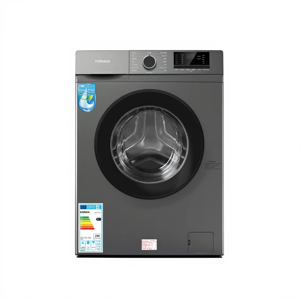 KONKA KG100-12B13 Inverter Washing Machine 10 KG Front Loading