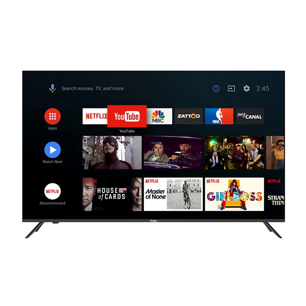 Haier 65" Bezel Less 4K  H65K66UG Google Android 11 Smart TV