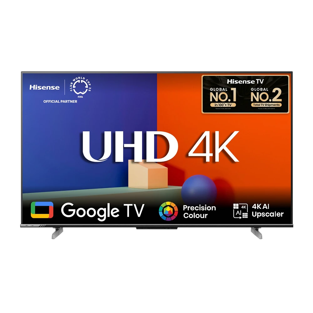 Hisense 50 Inch Bezel-Less 4K UHD Smart Google TV 50A6F3