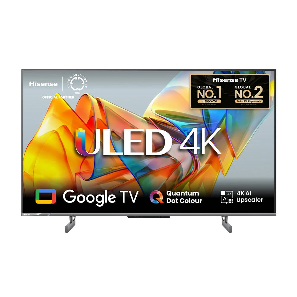 Hisense 43U6F3 43 inch 4K ULED Smart Voice Control Google TV