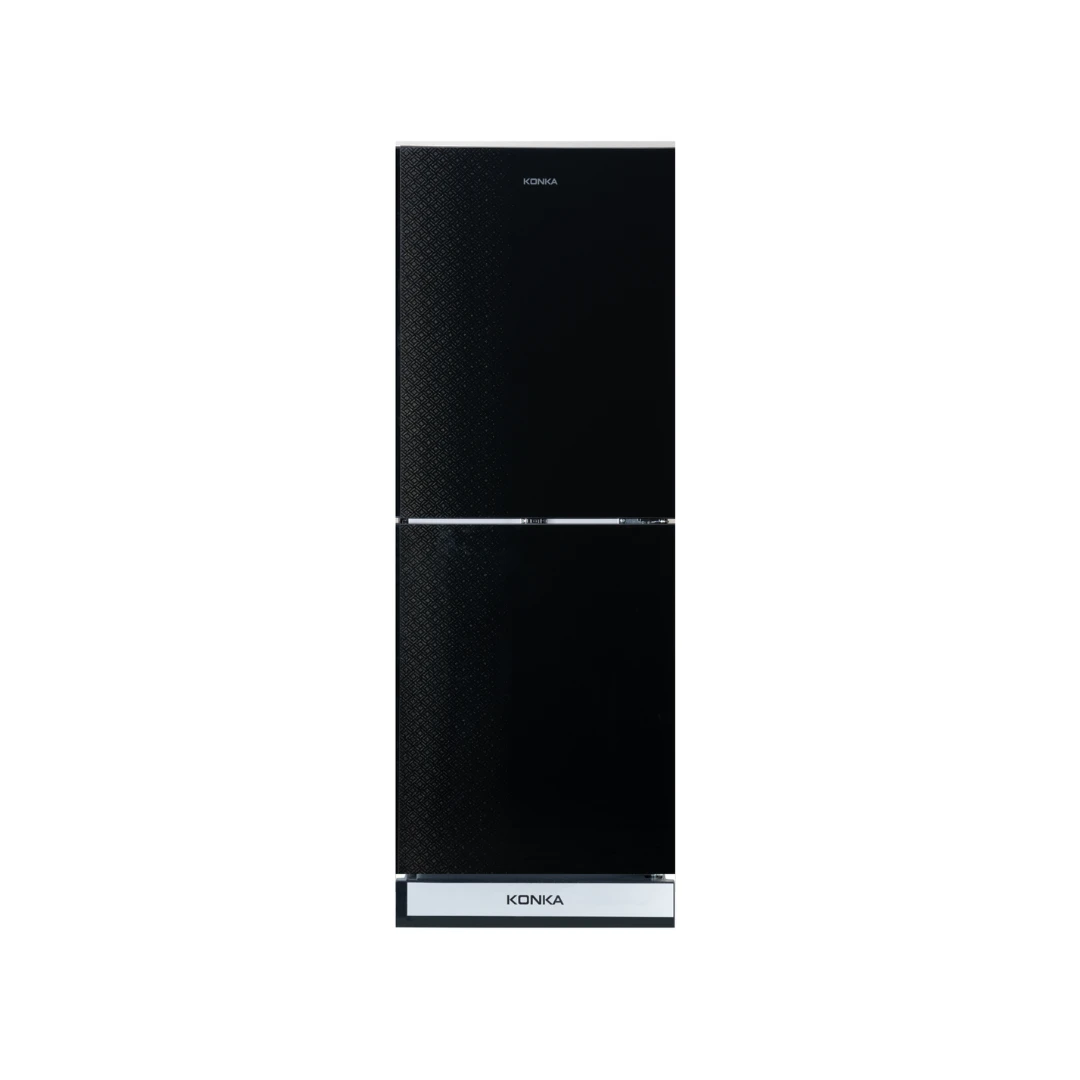 KONKA Refrigerator Glass KRT 240GB 2 Door Upper Freezer