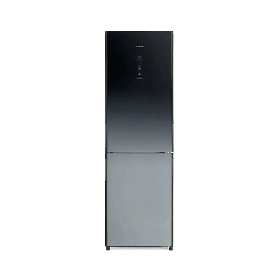 Hitachi Stylish Bottom Freezer | 366L | R-BG410P6PBX (XGR) -Black