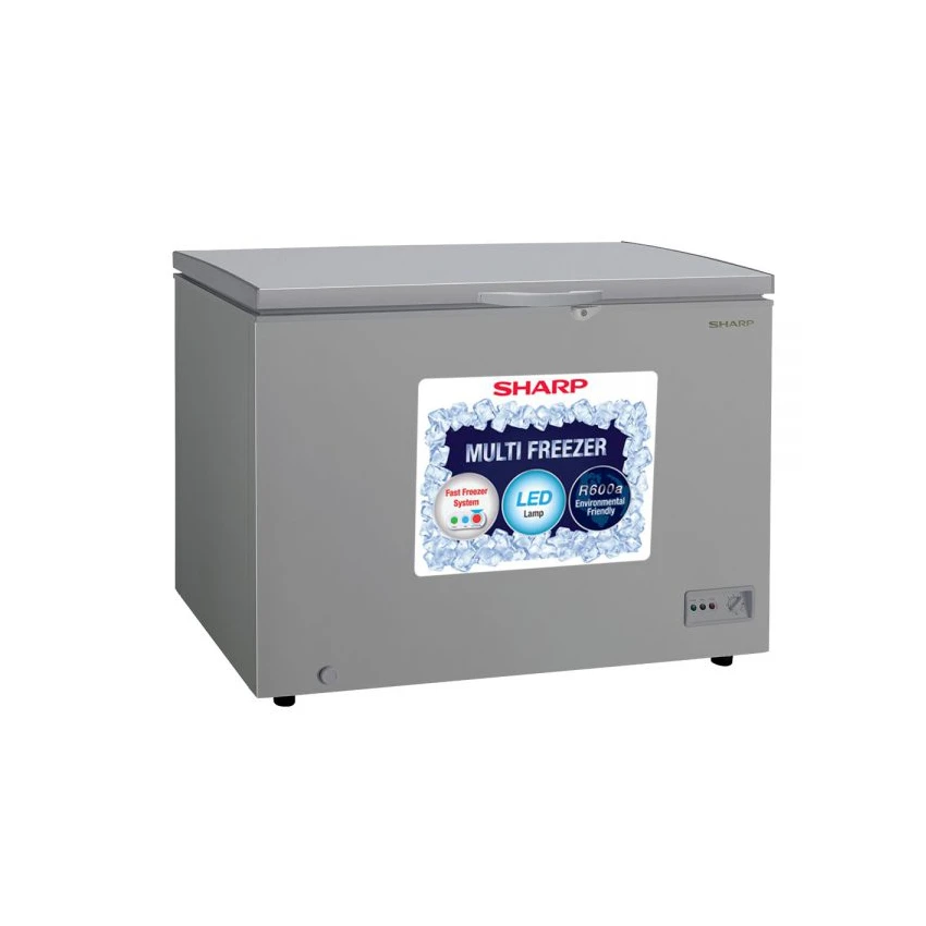 Sharp Freezer SJC-328-GY 310 Liters - Grey