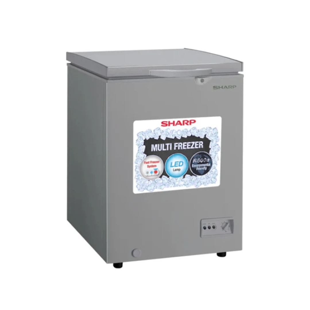 Sharp Freezer SJC-228-GY 220 Liters - Grey