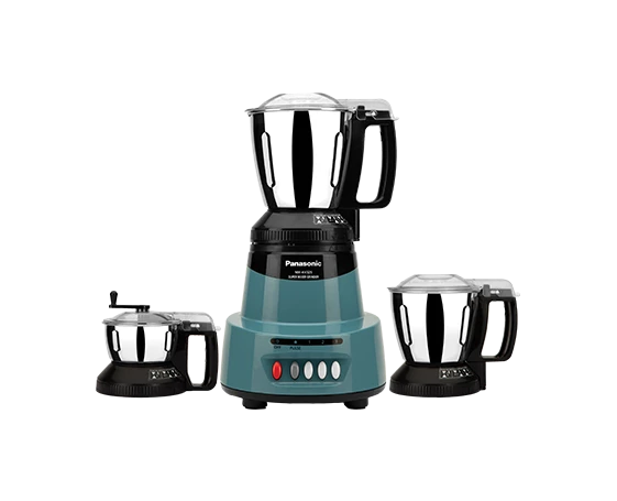 Panasonic Mixer Grinder MX-AV325 (Coral Blue/Topaz Yellow)