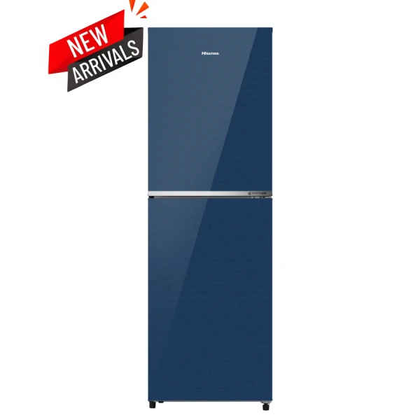 Hisense 277Liter TMF Inverter Glass Door Refrigerator RT1G276NARB Royal Blue