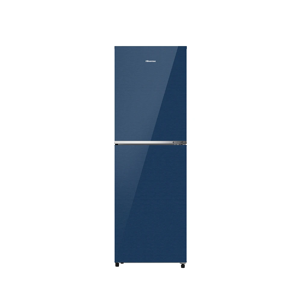 Hisense 277Liter TMF Inverter Glass Door Refrigerator RT1G276NA Royal Blue