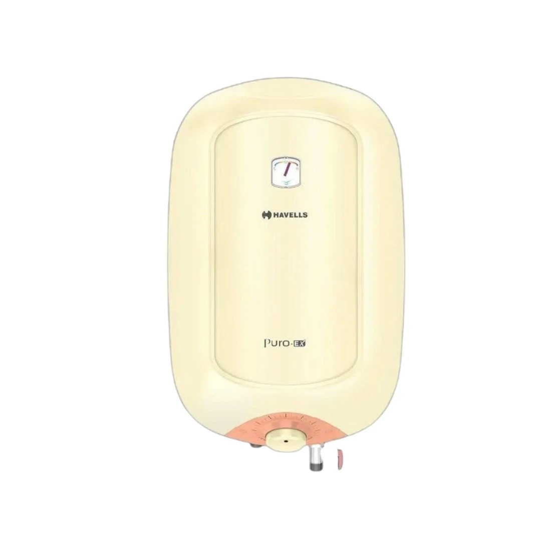 HAVELLS PURO EX 15L Storage Water Geyser (Ivory Pink)