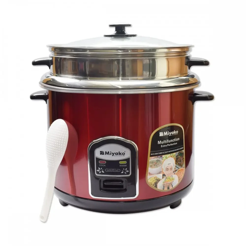Miyako 3 LTR Double Pot Rice Cooker ASL-300 YLD