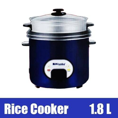 Miyako Double Pot Rice Cooker MRC-1180 JPN 1.8 liter