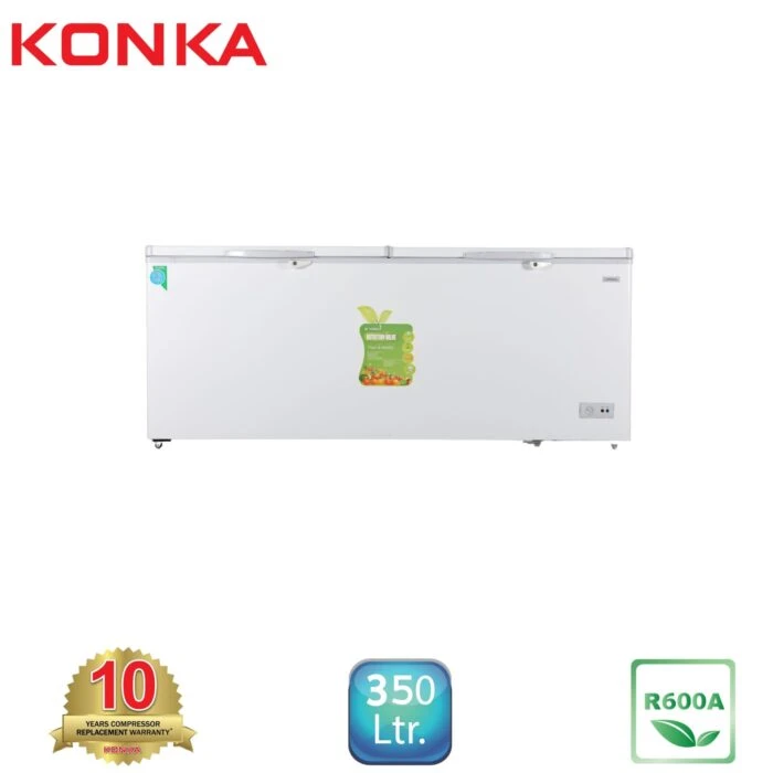 KONKA 3KDF50X Chest Freezer 350 LTR WHITE
