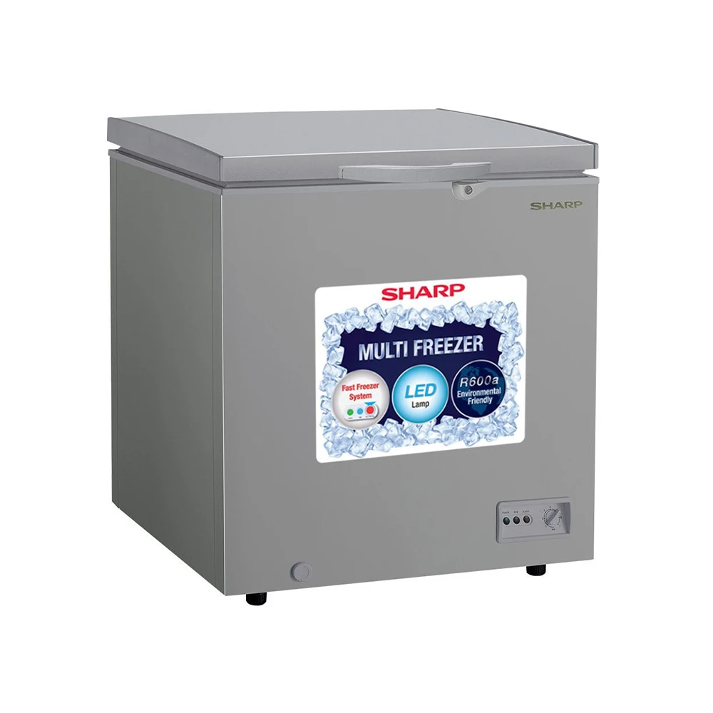 Sharp Freezer SJC-178-GY | 160 Liters – Grey